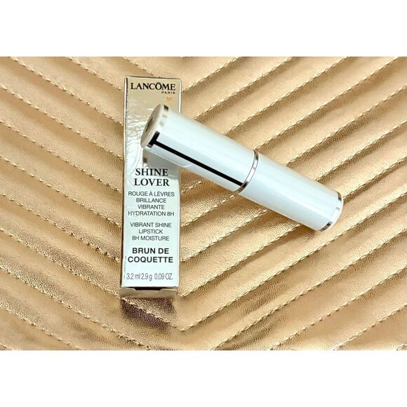 LANCÔME - NWT Shine Lover Vibrant Shine Lipstick in Brun de Coquette (286) - Picture 2 of 11